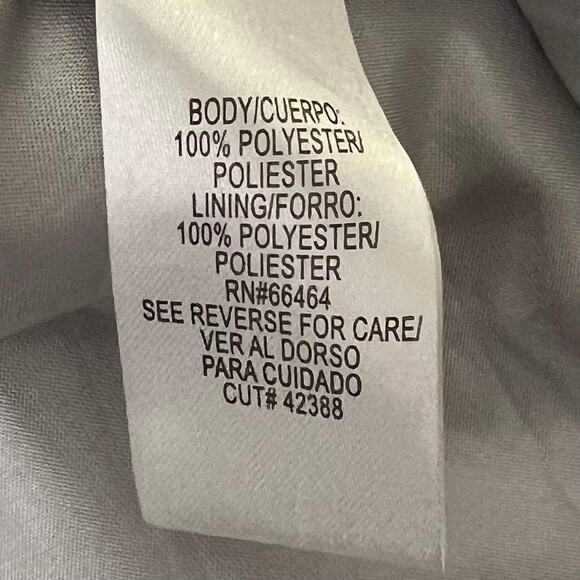 SD Collection Women's Size 14 Silver Pink Red Floral Sleeveless Sheath Dress - Picture 11 of 12